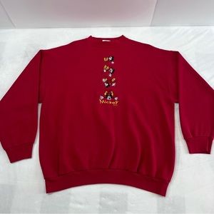 Vintage Disney Mickey Mouse Sweatshirt XL